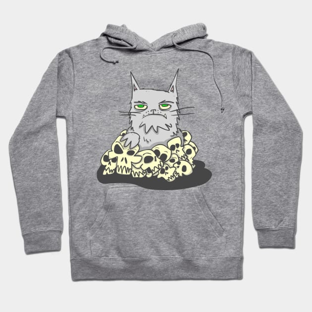 deathcat Hoodie by revjosh